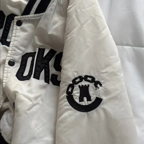 Crooks & Castles Black and White Varsity Jacket - Picture 7 of 7